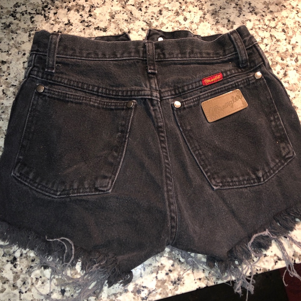 SOLD! Wrangler distressed shorts